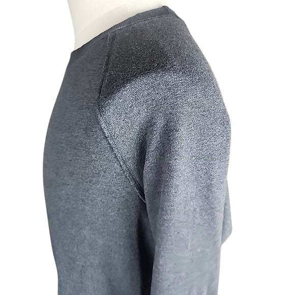 Tasc Mens Long Sleeve Slim Athletic Stretch Sweater Heather Gray Size Medium - Picture 6 of 9